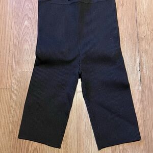 Never worn- Essentials Chocolate brown Ribbed woman’s biker shorts